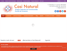 Tablet Screenshot of casinatural.com